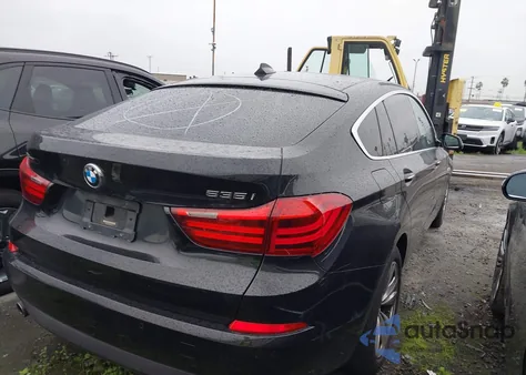 2015 BMW 535I Gran Turismo from USA, damaged, VIN WBA5M2C52FGH99177